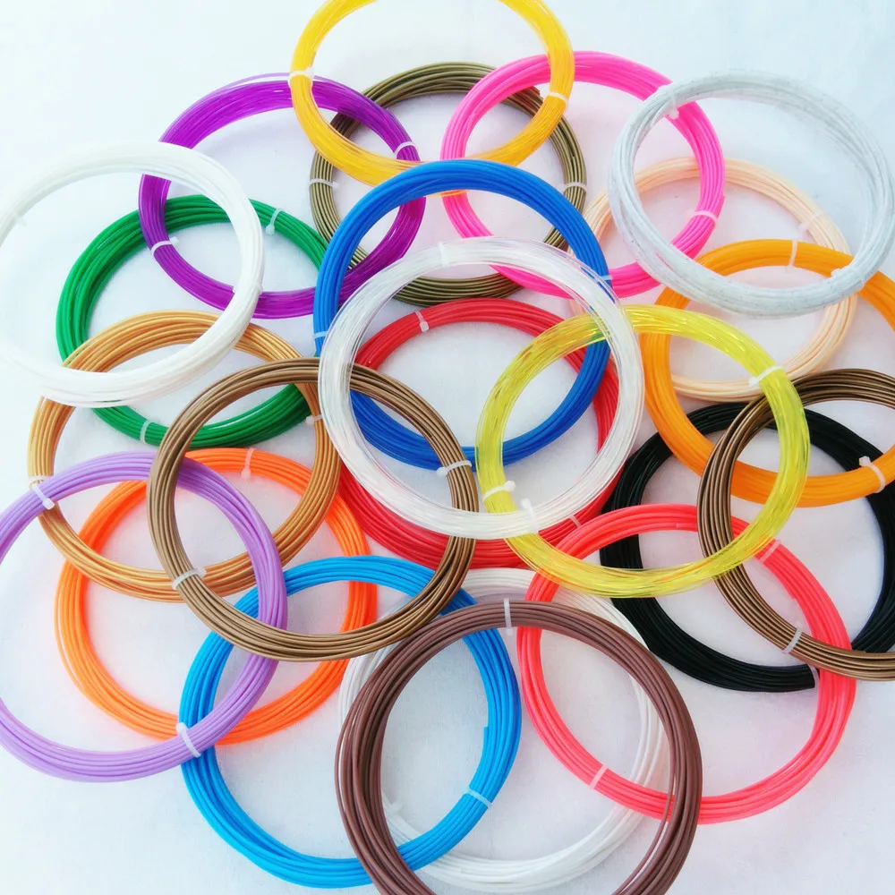 

30 colours Multiple packages 3D Printing Materials 3D Pen Filament ABS/PLA 1.75mm 3D draw Plastic Rubber Consumables Material