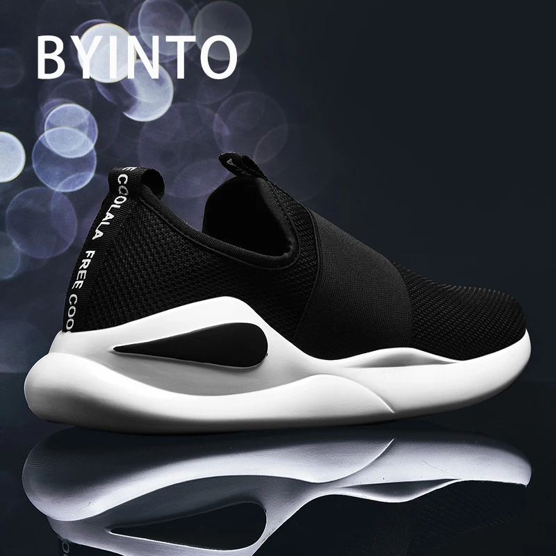 

Running shoes for men lightweight breathable mesh slip-on sock sneakers gym sport man tennis shoes jogging trainers plus size 46