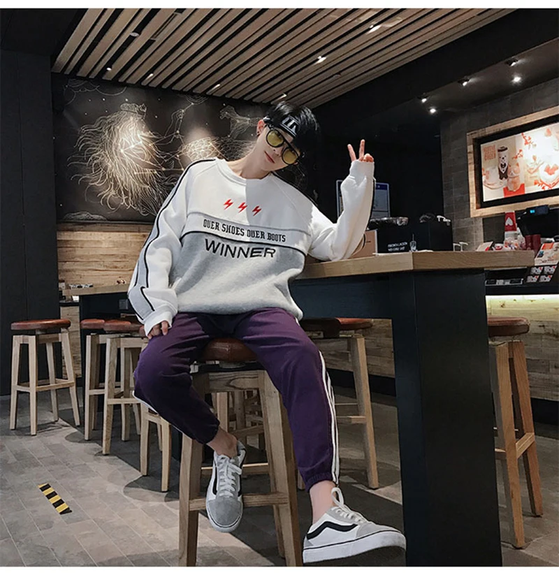 Patchwork Oversize Windbreaker Pullover Jackets Male Coats Vintage Varsity Jacket Men Fashions  (7)