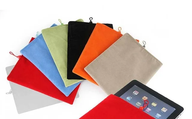 

7 Inch Velvet Cotton Fabric Bag for all the 7 Tablet Pc PDA MID Mobile Phones Ebook Reader Design beautiful Comfortable delicat