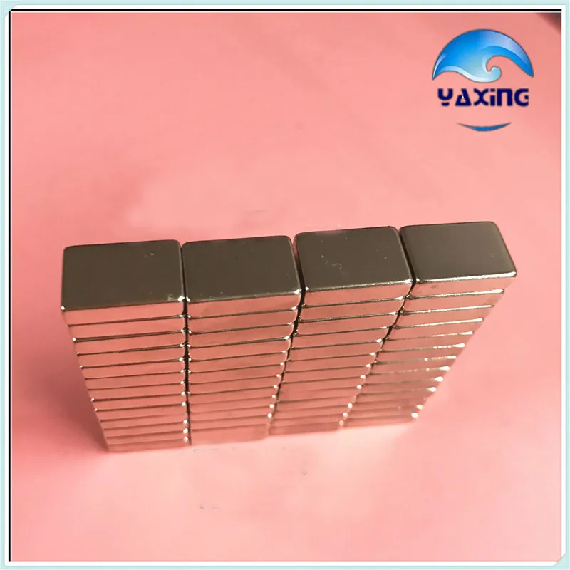 300PCS N35 15 X 10x 4mm Super Strong Square Thin Rare Earth Permanet
