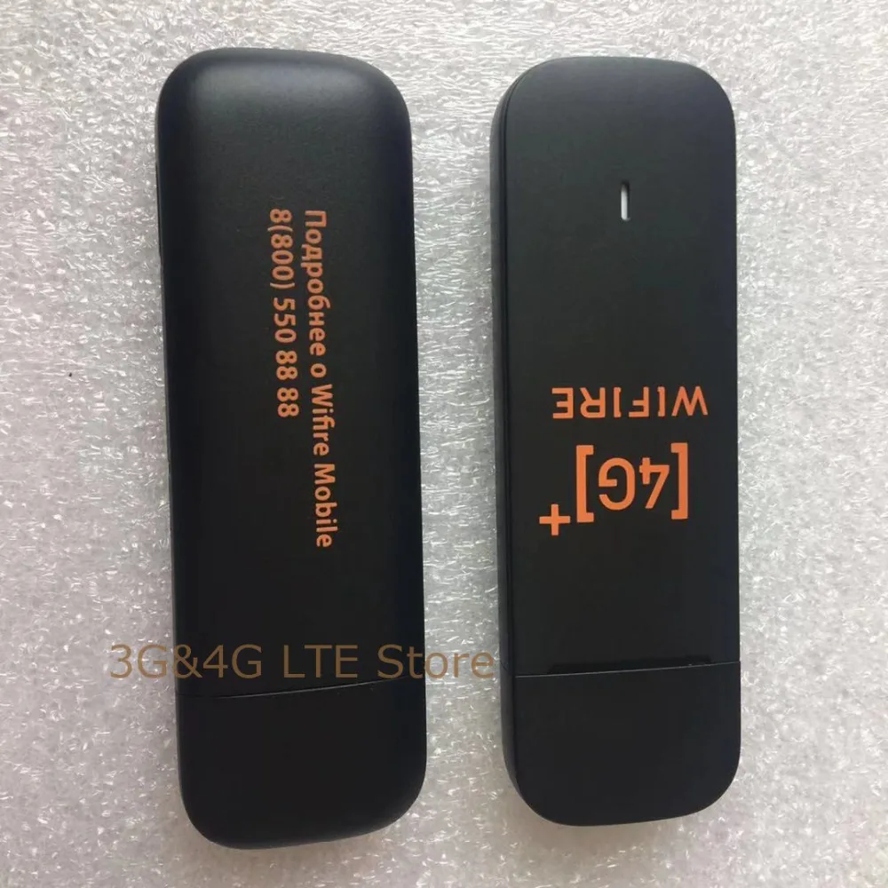 Разблокированный Huawei E3372 4G LTE USB модем 150 Мбит/с ключ с двумя антеннами поддержкой Wi