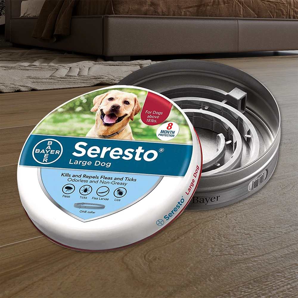 

Bayer Seresto Flea and Tick Collar for Large Dogs -- 8 MONTH PROTCTION
