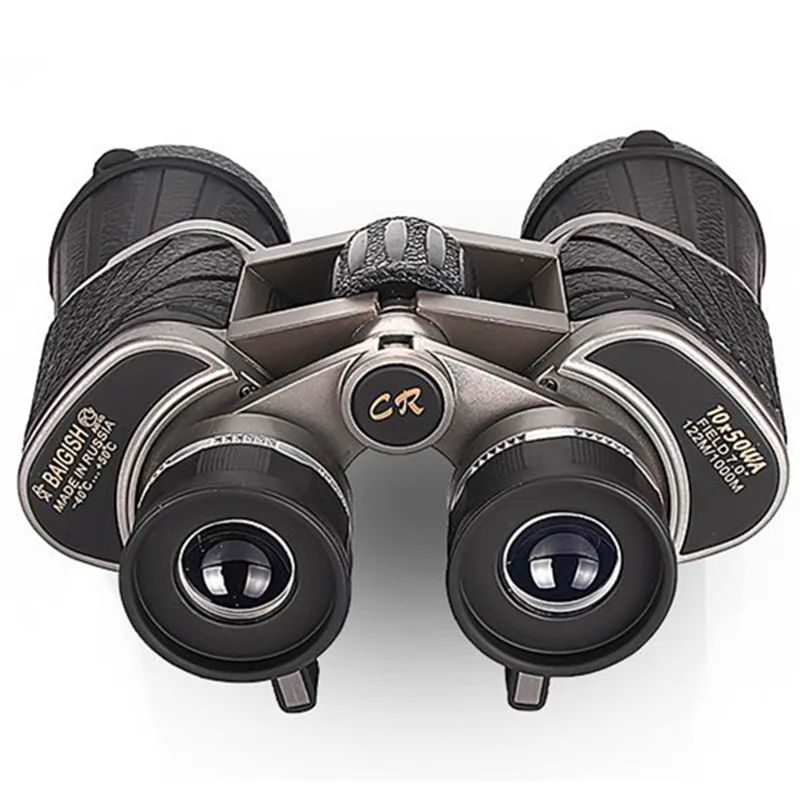 

Telescope 10x50 High Power Binoculars BAK4 Big Objective Lens Zoom Telescope Military HD Professional Hunting Tools