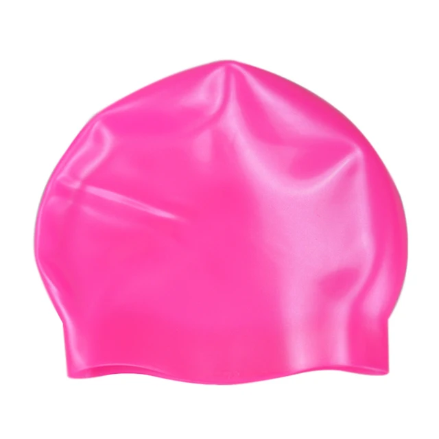 Silicone Rubber Swimming Cap Waterproof Swim Caps Elasticity Hat