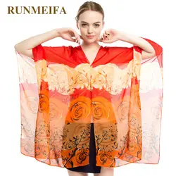 RUNMEIFA Цветок пляжная платки Для женщин Купальники Пляж Cover Up Sheer купальник Femme Парео Пляжная одежда лето парео Прямая доставка