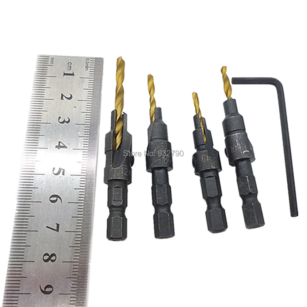 COUNTERSINK DRILL BIT SET
