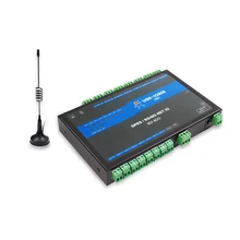 USR-IO808-GR 8 Way GPRS GSM Network IO Controller 8 Channel Output Input Support Master Slave Mode Cloud TCP/RTU Protocol gsm iot modbus rtu slave