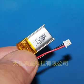 

New Hot 3D 3.7V WEP200 451220 501220 glasses lithium battery Hisense FPS3D02 Mobile Rechargeable Li-ion Cell