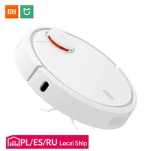 Xiaomi — aspirateur robot intelligent Mi à balayage automatique, nettoyage et stérilisation, avec planification via l'application Mijia et télécommande, matériel original pour la maison