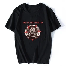 Uicideboy$ Футболка мужская футболка Suicideboys, хип-хоп рэп, Мужская хлопковая футболка, Классическая классная футболка размера плюс