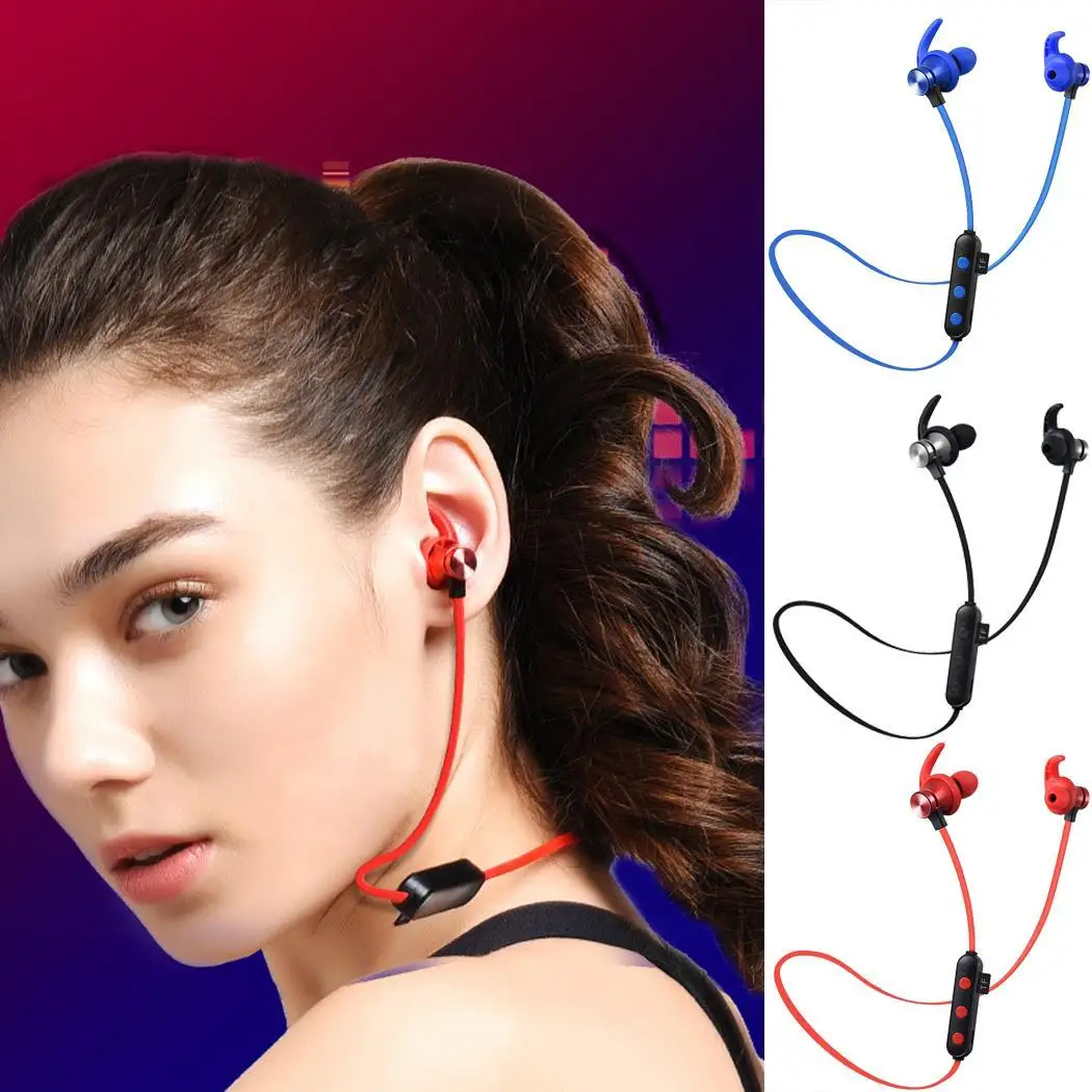 Спортивная Беспроводная bluetooth-гарнитура Двусторонняя стерео все Поддерживаемые