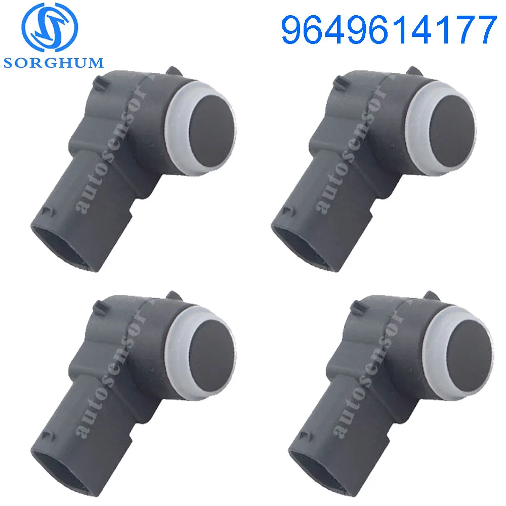 

4pcs New PDC Parking Sensor 9649614177 For Citroen Peugeot C4 C5 C6 308 407