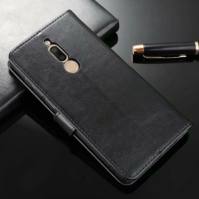 Роскошный кожаный чехол кошелек в стиле ретро с подставкой для Meizu Note 9 M9 16s