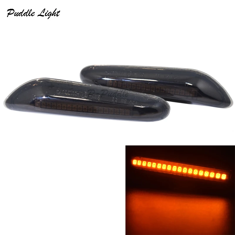 

2x Dynamic Led Side Marker Light for E46 E36 E90 E91 E60 E61 E81 E82 Side Repeaters Light Lamp For BMW E87 E88 E92 E93 X1 E84 X3
