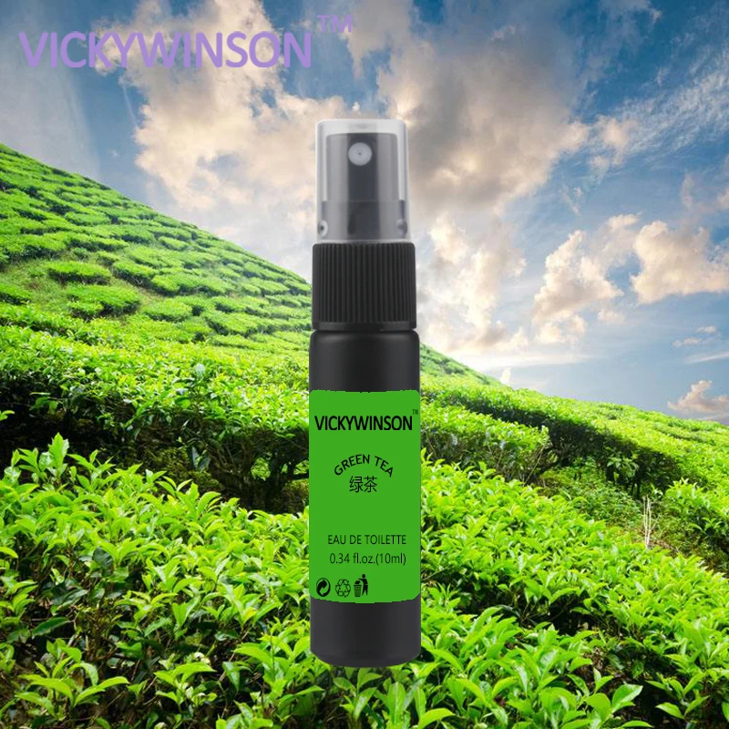 

VICKYWINSON Green tea deodorization 10ml Deodorant Roller Underarm Odor Remover Body Spray Antiperspirant