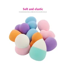 10 шт. Косметическая основа спонж для нанесения пудры гладкая Красота косметический спонж для нанесения макияжа инструмент для красоты