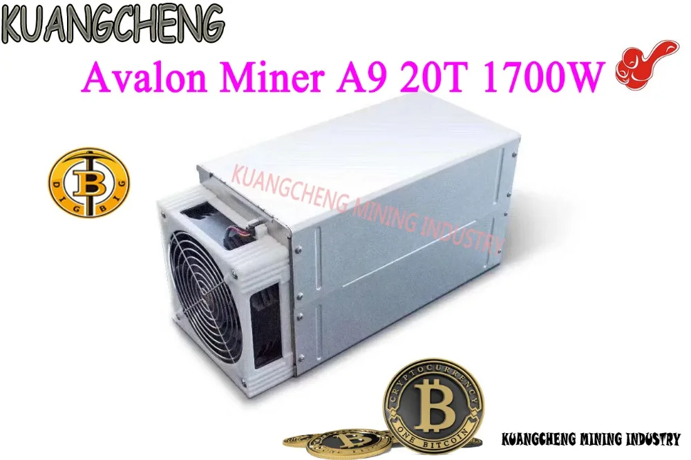 Совершенно новый Avalon miner A9 ASIC miner BTC Bitcoin Mining machine 20TH/S экономичный Совершенно новый Avalon miner A9 ASIC miner BTC Bitcoin Mining machine 20TH/S экономичный