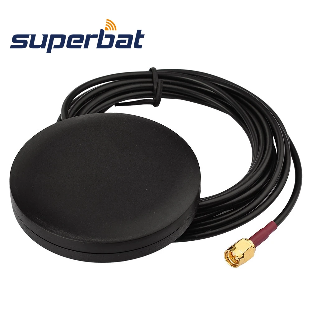Superbat SMA 4G LTE магнитное крепление всенаправленная Мужская антенна для роутера