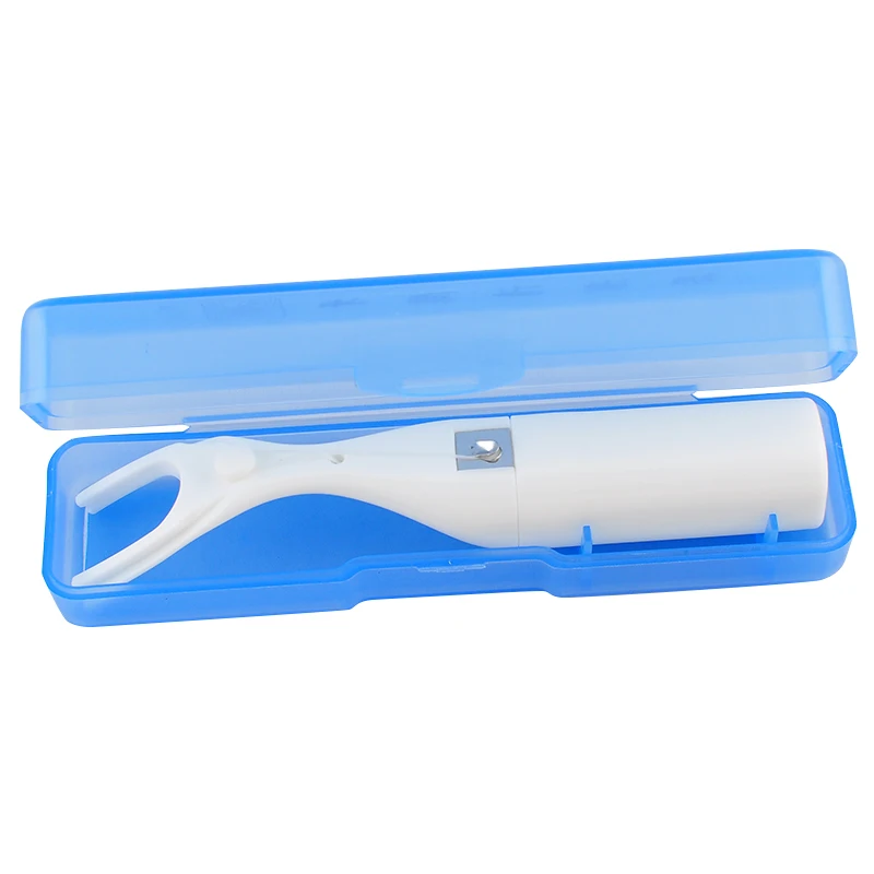 

2 Pieces Free Shipping Dental Oral Care Interdental Brush Floss Holder 50*2 Meter Flosses