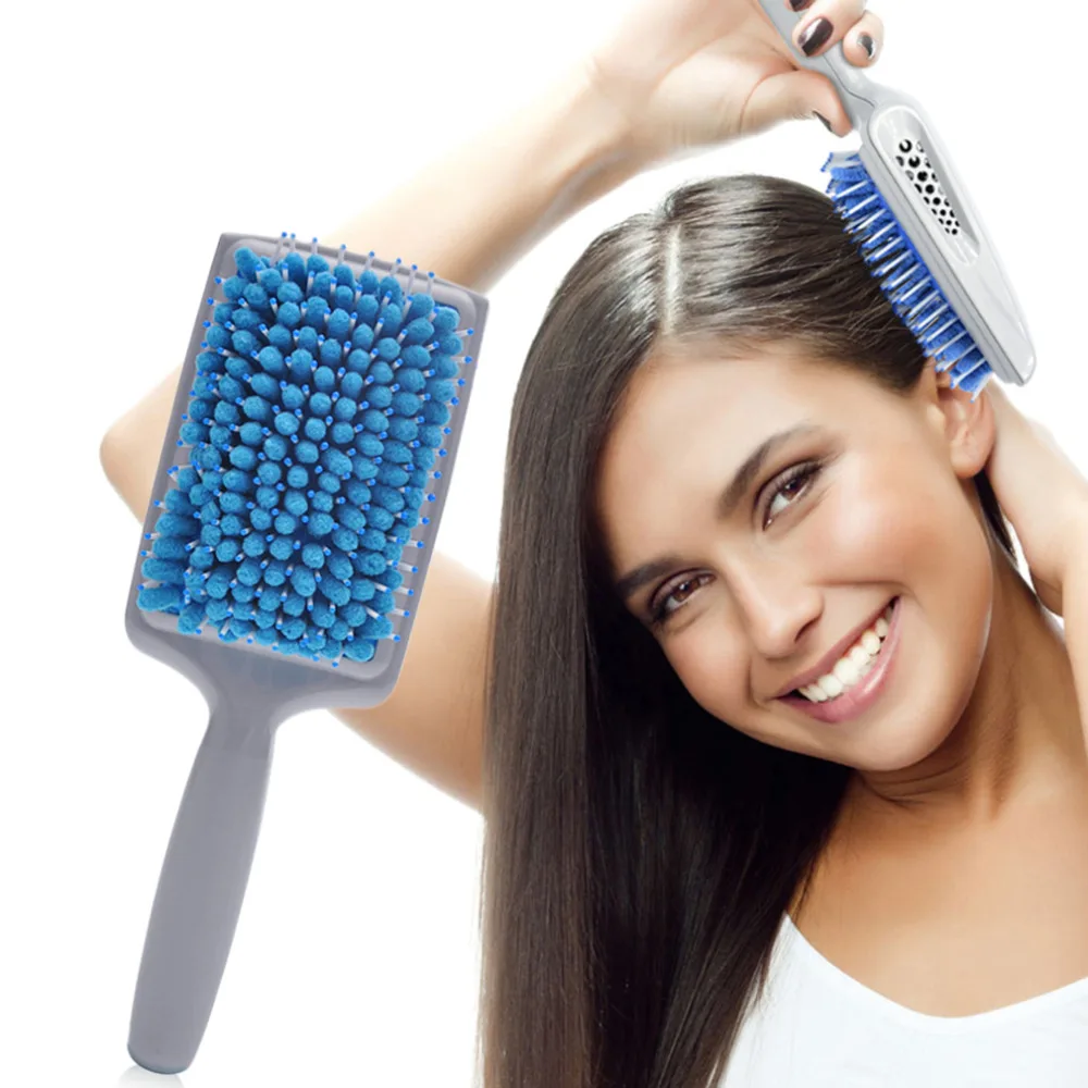 2016 Microfiber Bristles Quick Absorbent Dry Comb Drying Hair Comb