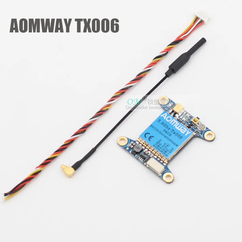 Регулируемый передатчик изображения AOMWAY TX006 0 МВт/25 МВт/100 мВт/200 мВт/400/600 МВт со