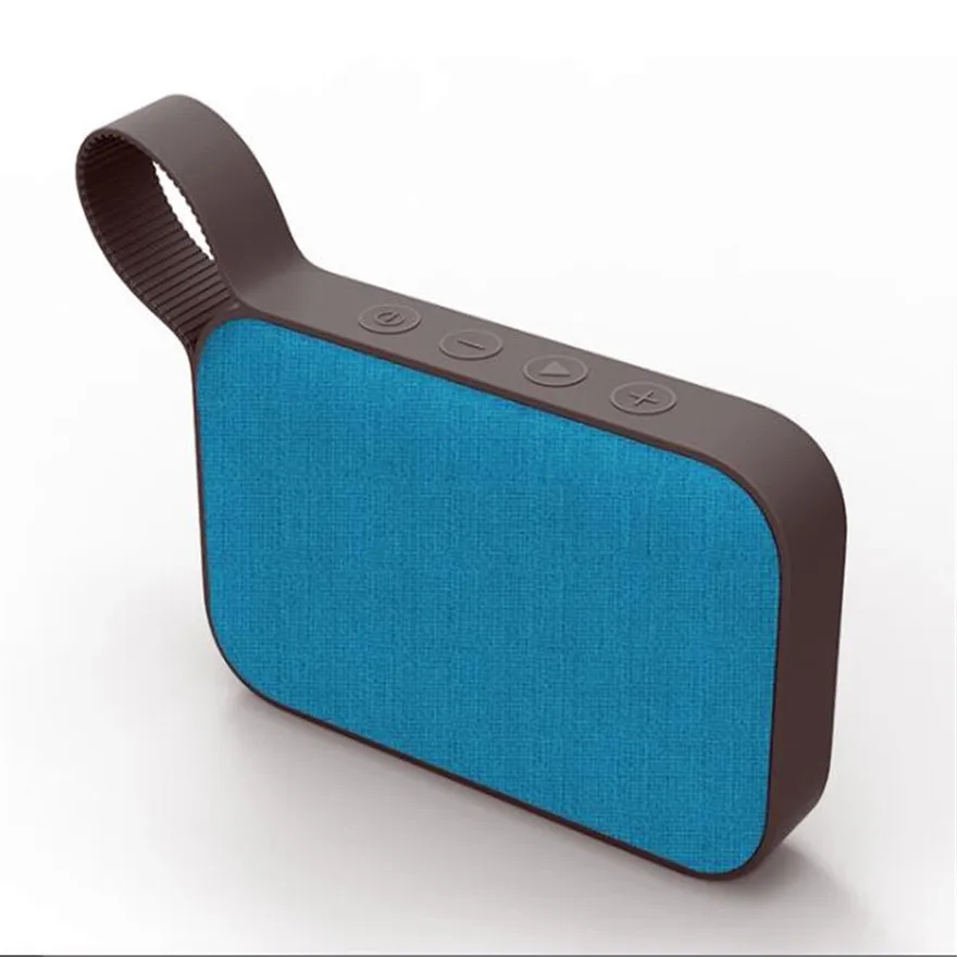 

High Power Portable Fabric Speaker Dsp Mini Hifi Stereo System Micro Column Bluetooth For Phone Cordless Small Audio Speaker