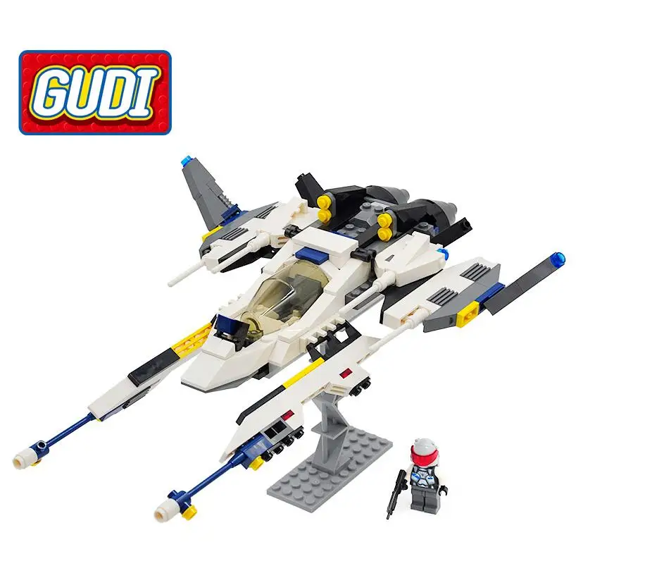 

8614 281pcs Spaceship Constructor Model Kit Blocks Compatible LEGO Bricks Toys for Boys Girls Children Modeling