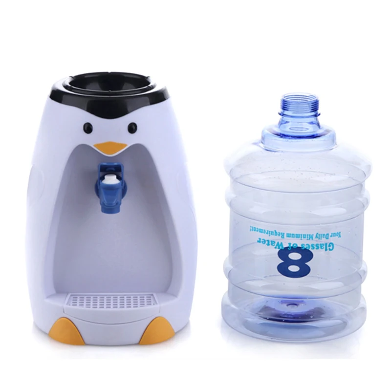 Penguin Water Dispenser 8 Cups Table Water Dispenser Nonheat Mini