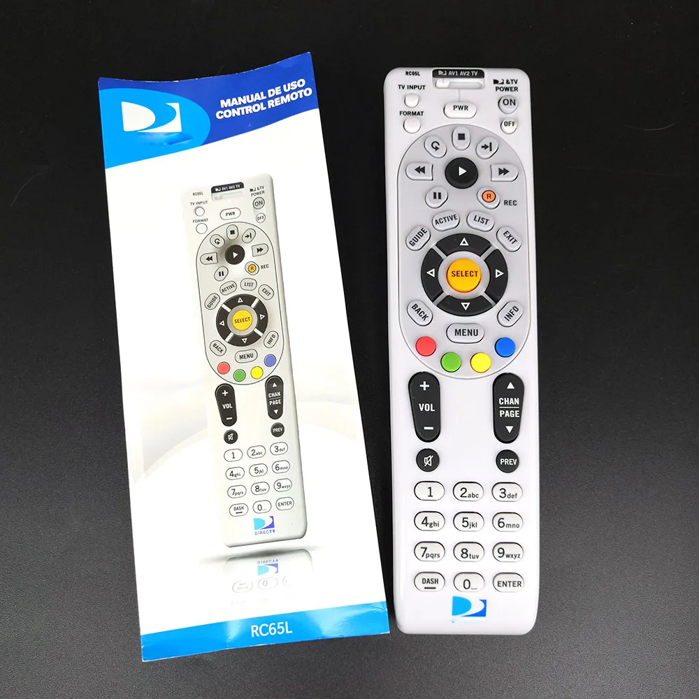 Новый оригинальный универсальный для DirecTV дистанционного RC65L спутниковый
