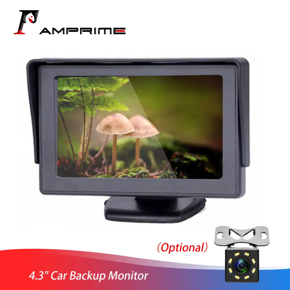 AMPrime 4 3 &quotАвтомобильный монитор TFT LCD автомобильный заднего вида парковочная