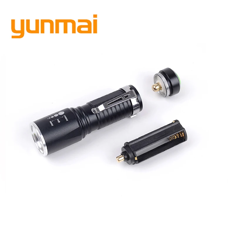 Yunmai XML-T6 3800LM светодиодный фонарь с приближением, флэш-светильник Фонари светодиодный вспышка светильник фонарь светильник для 18650 Перезаряжаемые Батарея или AAA