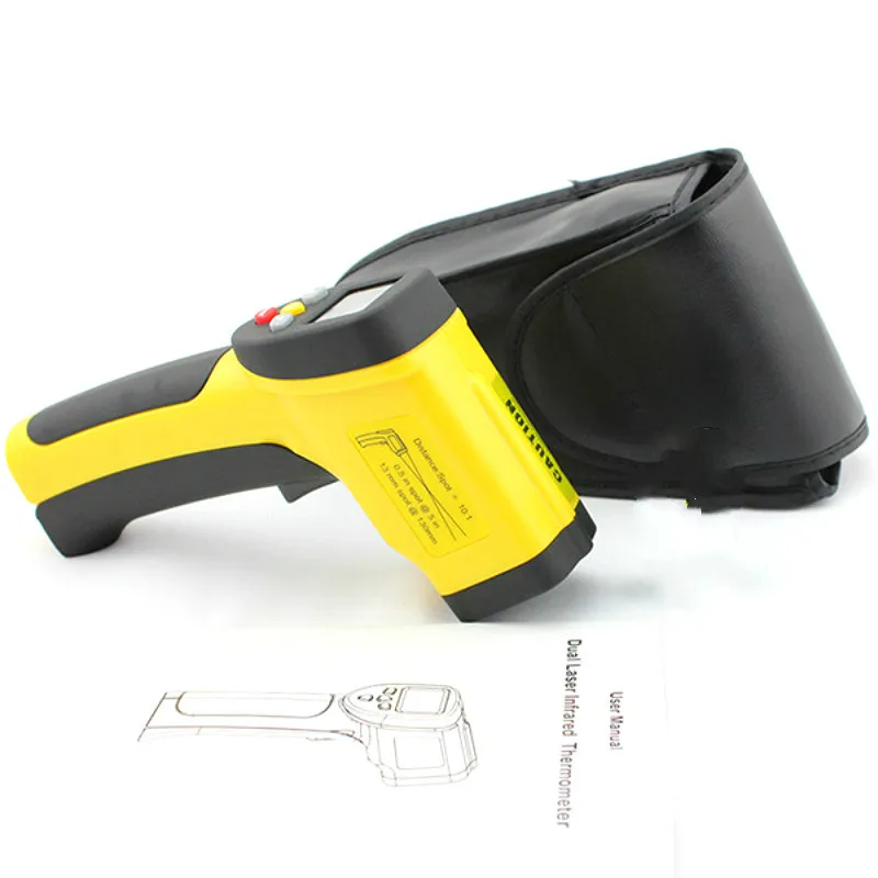 

Dual Laser Infrared Thermometer Digital -50~850 Degrees Celsius Pyrometer Portable Handheld High Temperature Tester