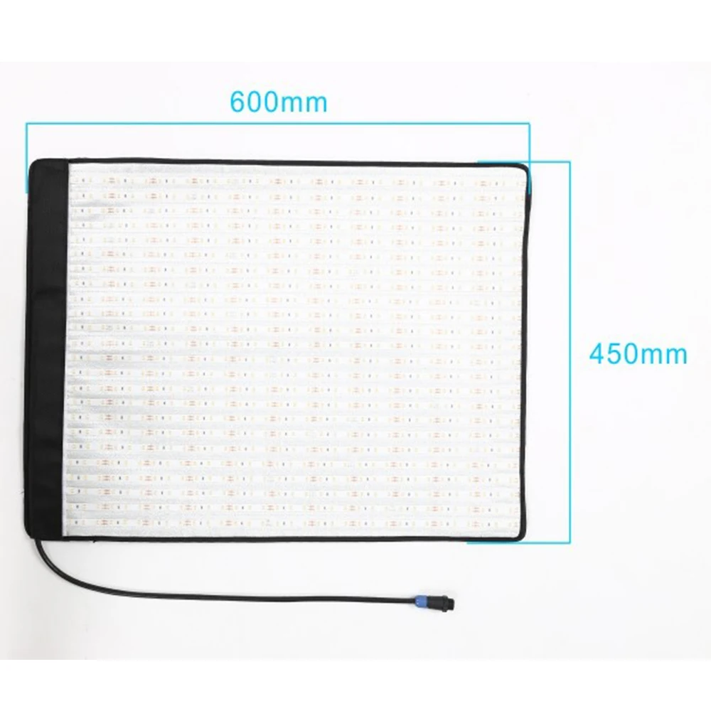  Falcon Eyes RX-18T Foldable Rollable Cloth LED Video Light 504pcs LED CRI93 Slim Photography Fill-i - 33032688328