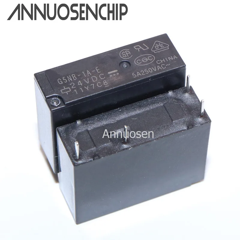 

Relay G5NB-1A-E-24VDC G5NB-1A-E DC24V 5A 4PIN NEW ORIGINAL