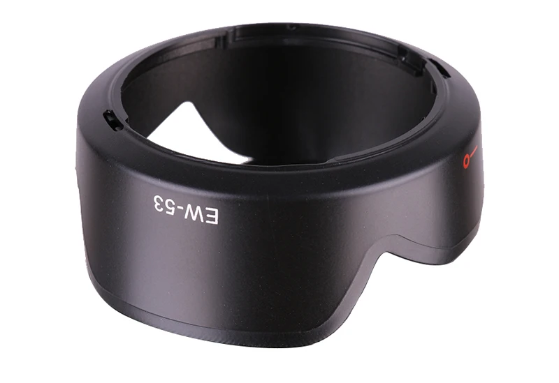 Flower Petal EW-53 Lens Hood Reversible Camera Lente Accessories for Canon EOS M10 EF-M 15-45 mm f3.5-6.3 IS STM Lens EW53 (2)