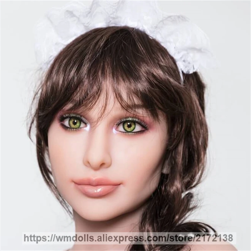 WMDOLL куклы для орального секса голова реалистичный сексуальный ангел взрослые