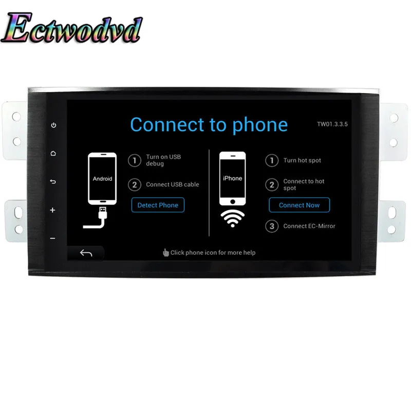 Best Ectwodvd 9inch Octa Core Android 8.1 Car DVD GPS Navigation Radio Stereo for Kia Mohave/Borrego 2008-2015 7