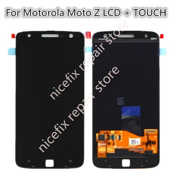 

Black White For Motorola MOTO Z Droid Edition XLTE XT1650 xt1650-03 LCD Display Touch Screen Digitizer Full Assembly Free Ship