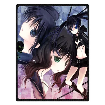 

Home Textile Sofa/Bedding Throws Flannel Blanket Spring Autumn Warm Soft Bedsheet BLACK ROCK SHOOTER Blankets