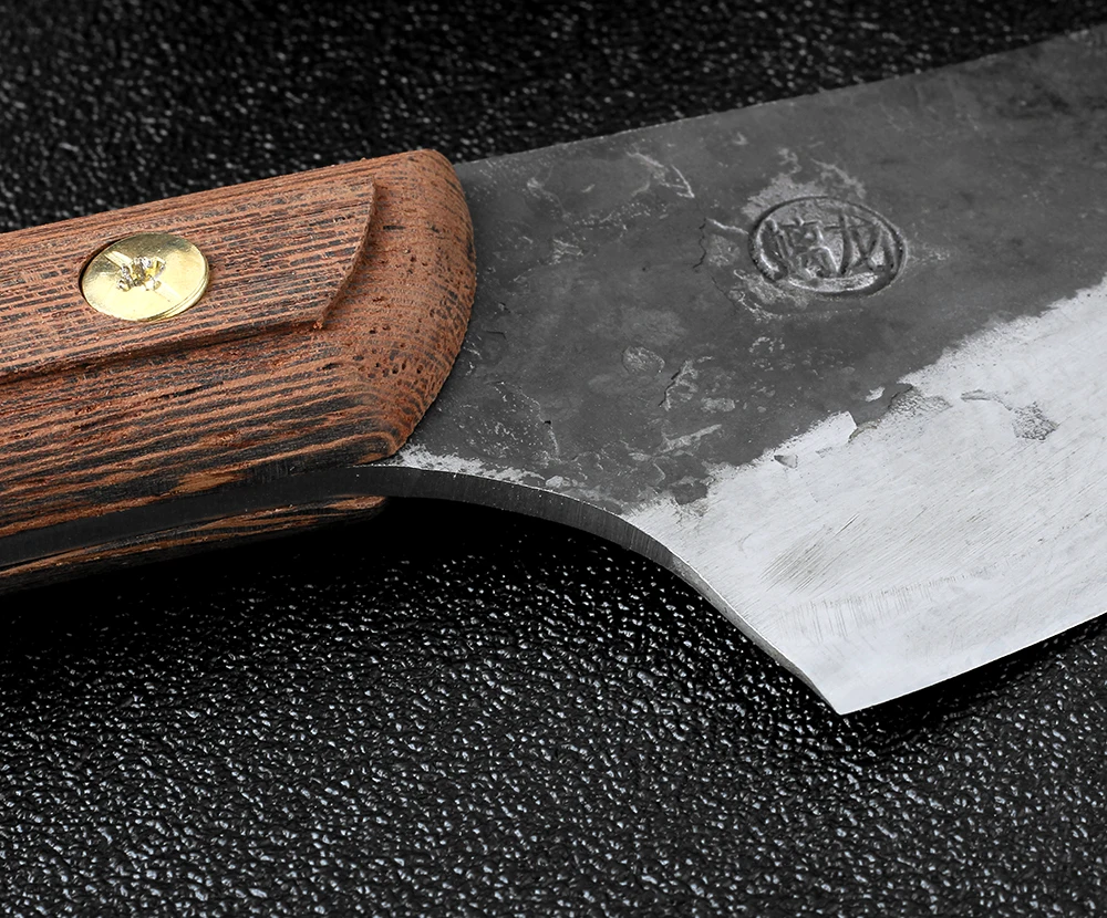  XITUO hand forging slaughter butcher knife full Tang Bao steel planing knife beef hammer wide axe k - 32991650169