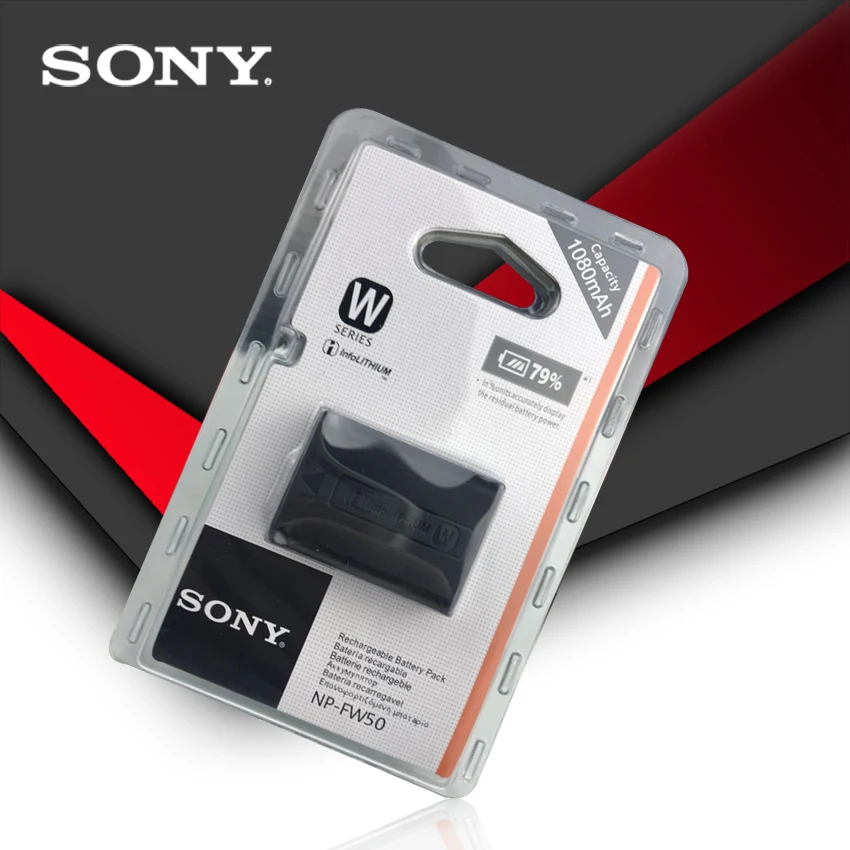 

Sony Original New NP-FW50 NP FW50 NPFW50 Battery NEX-7 NEX-5R NEX-F3 NEX-3D Alpha a5000 a6000 Alpha 7 a7II