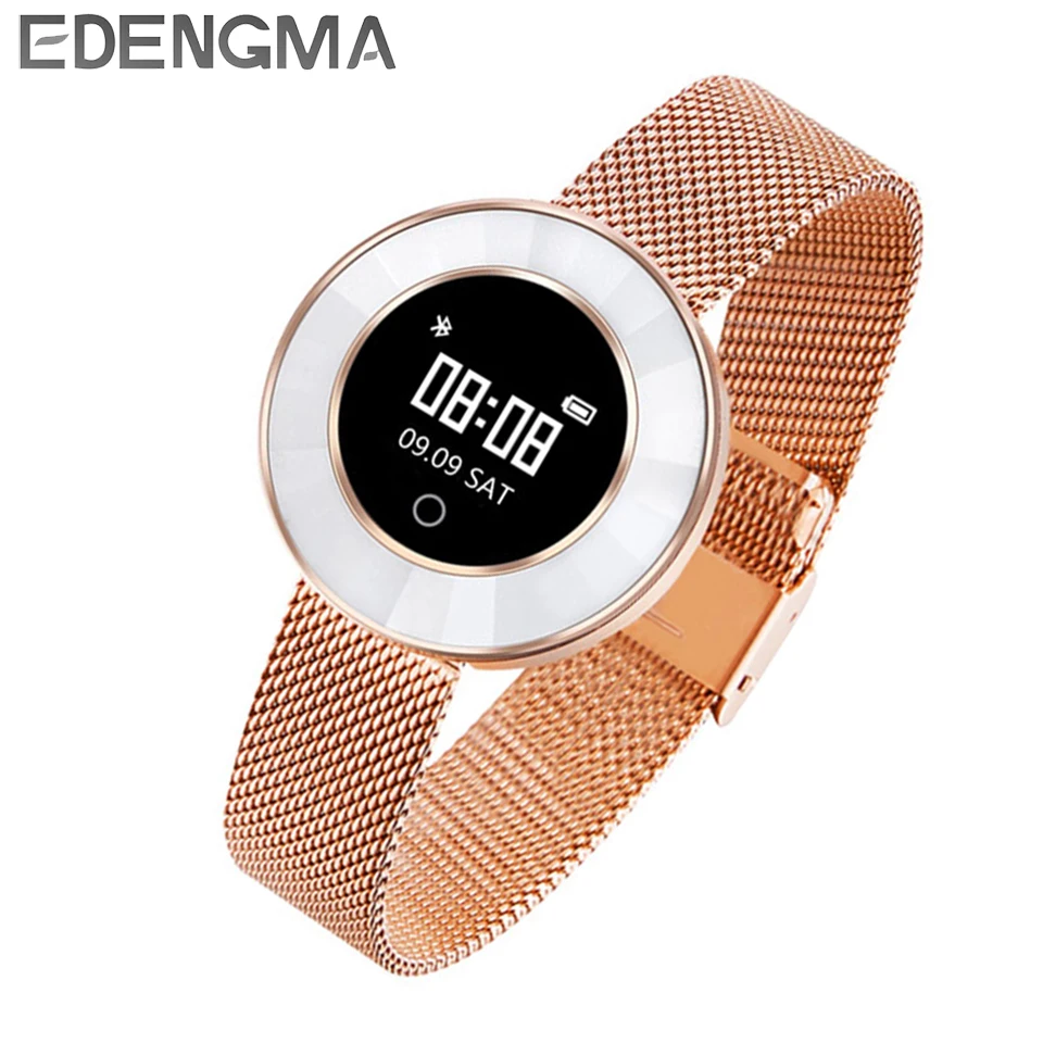 EDENGMA Fitness Smart Bracelet X6 Sleep Monitor Sport Mode Calorie Pedometer Yoga Mode Fitness Wristband for Women tracker/gift 