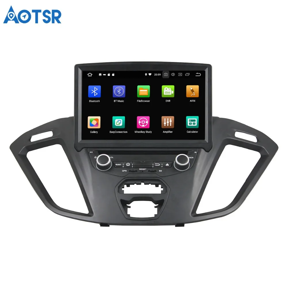 Автомобильный DVD плеер Aotsr Android 8 0 7 1 С GPS навигацией для Ford Transit Custom 2016