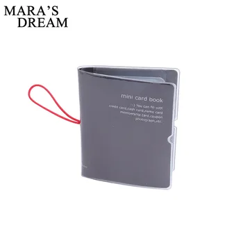 

Mara's Dream 2020 Fashion Credit Card Holder Men Women Travel Cards Wallet PU Leather Buckle Business ID Card Holders Popular
