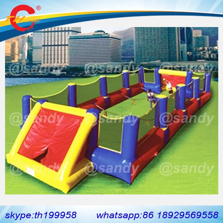 free air ship to door,Outdoor Inflatable Soccer Field,Inflatable