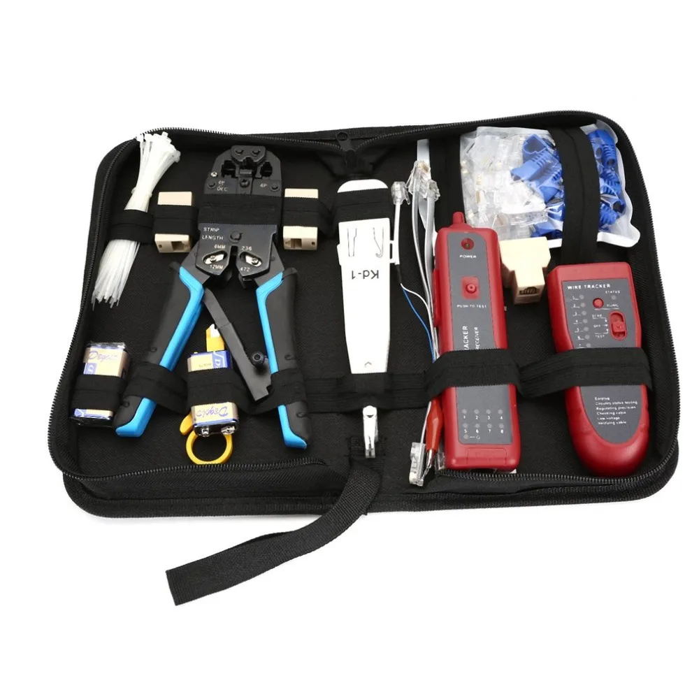 

High Quality Network Toolkit Set A135 Line Finder Net Pliers Set Network Set Kit Network Line Finder Kit Package Set Drop Ship
