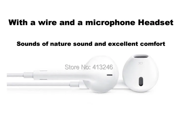 

3.5mm wire ear music Headset