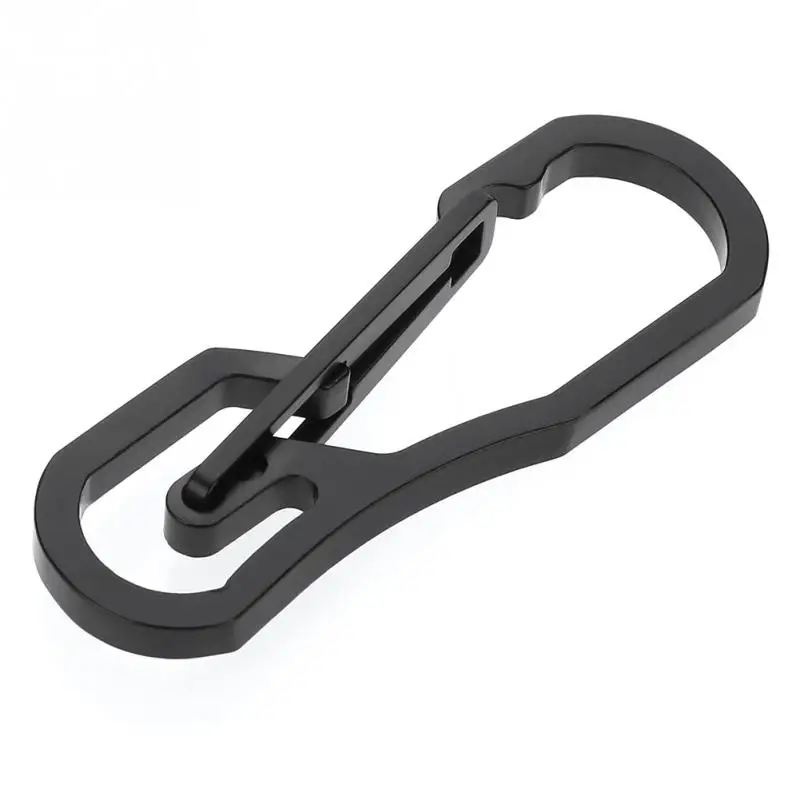 Outdoor Climbing Buckle Tactics Multi function Stainless Steel Key Ring