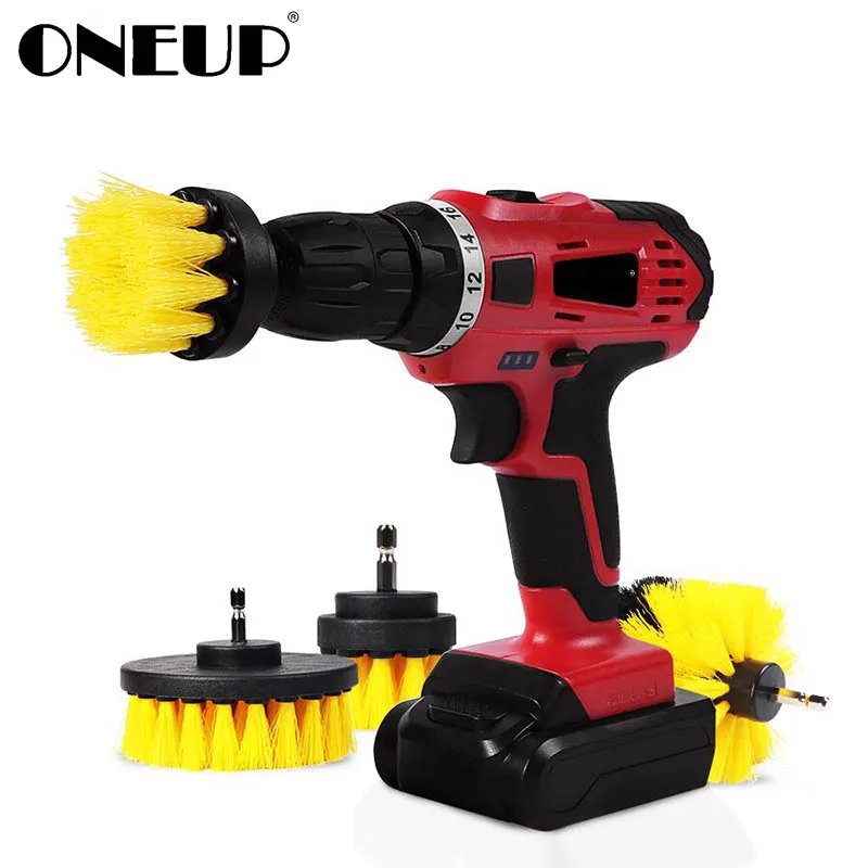 Щетка для дрели ONEUP Power Scrubber щетка чистки поверхностей ванной комнаты раковина